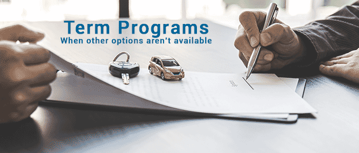 Term Cash Advance Financing Programs: When Other Options Aren't Available