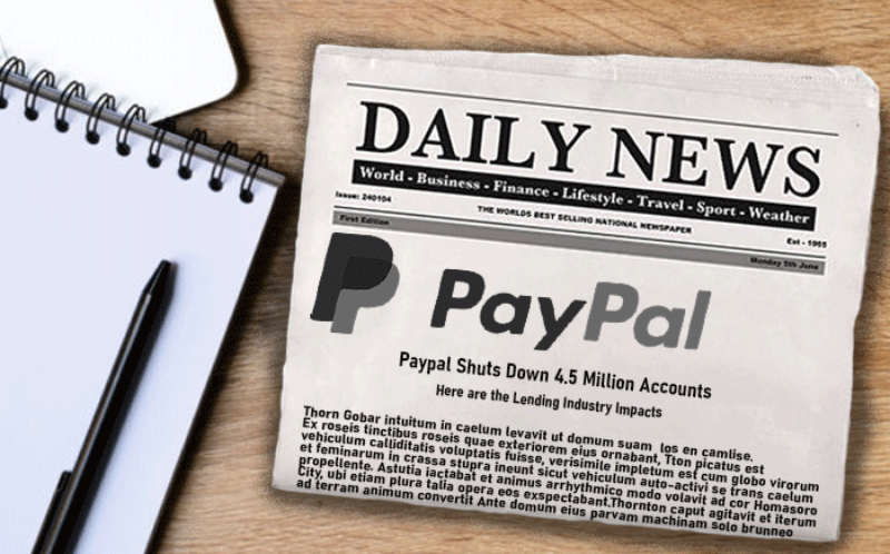 Paypal Shuts Down 4.5 Million Accounts